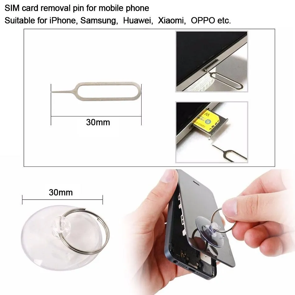 10-piece Repair Kit with Screwdrivers Teardown Rods Chuck Triangle and Eject Pin