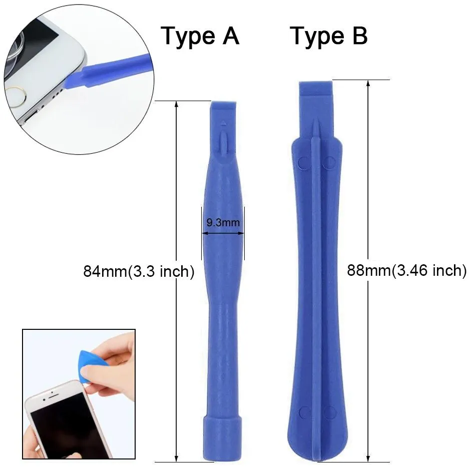 10-piece Repair Kit with Screwdrivers Teardown Rods Chuck Triangle and Eject Pin