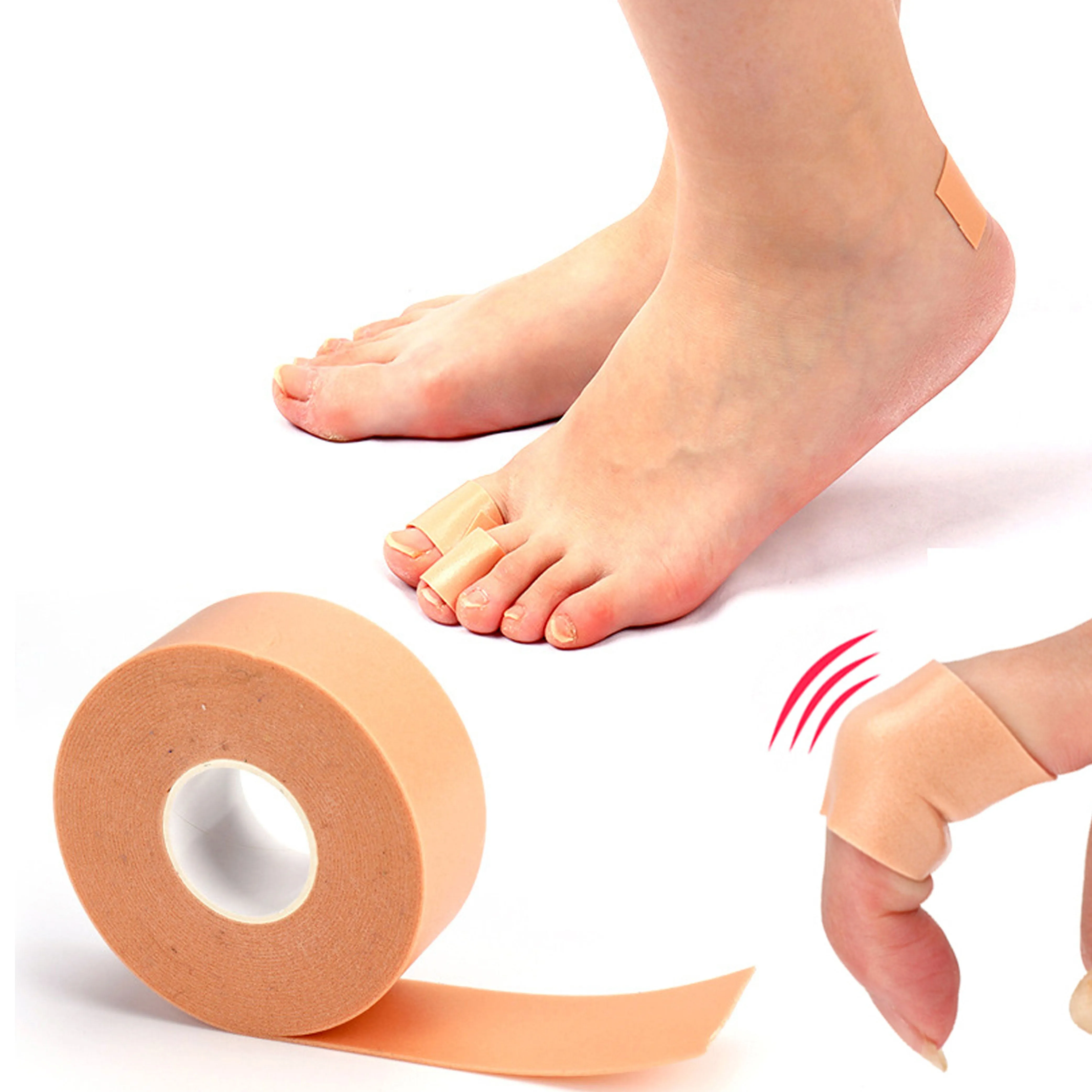 12 Pc Medical Tape First Aid Wound Care Waterproof Adhesive Foam 3/4" x 4 Yard