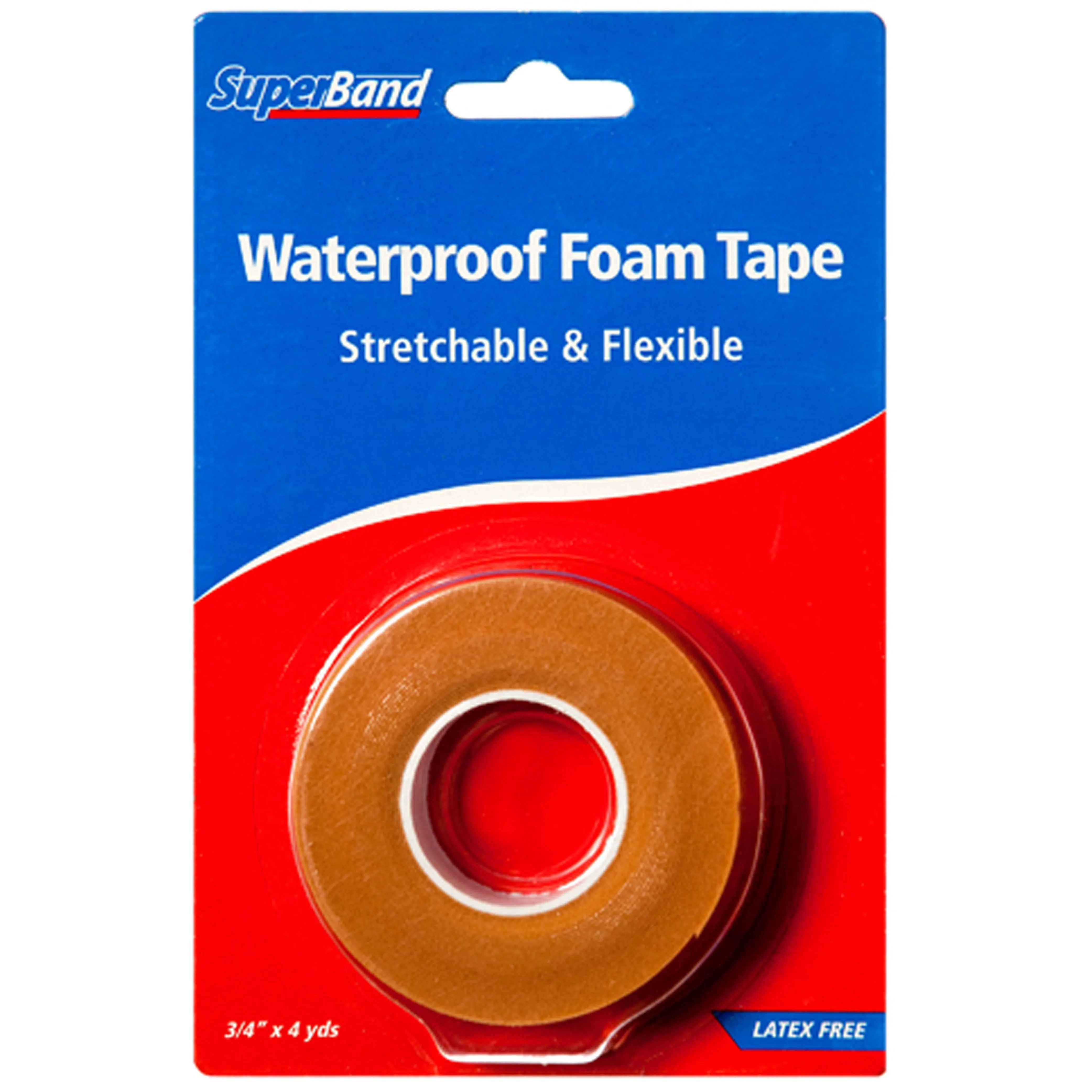 12 Pc Medical Tape First Aid Wound Care Waterproof Adhesive Foam 3/4" x 4 Yard