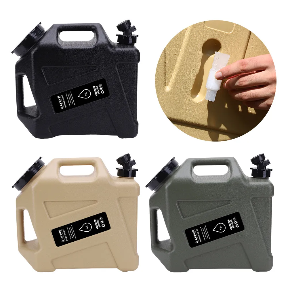 12L Portable Emergency Water Can