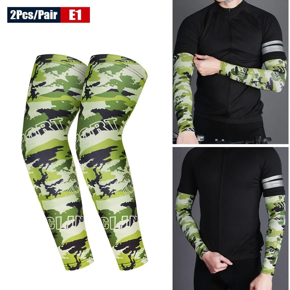 2pcs/pair Anti-uv Sun Protection Arm Sleeves for Running Basketball