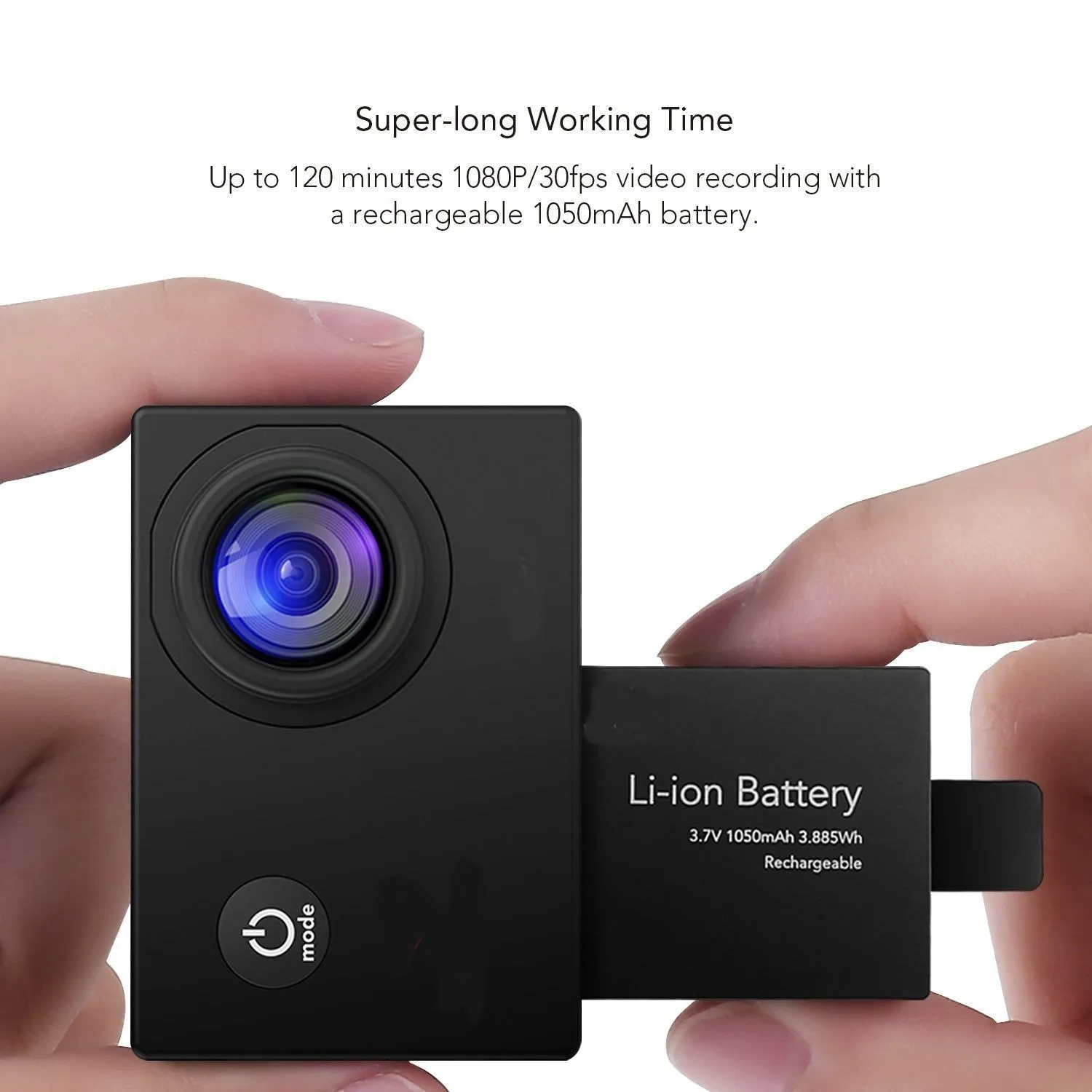 4K Action Pro Waterproof All Digital UHD WiFi Camera   RF Remote And Accessories