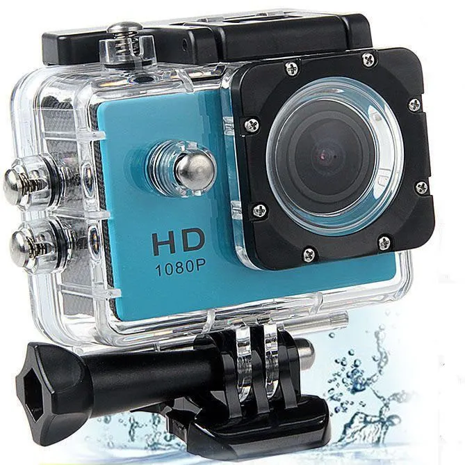 4K Action Pro Waterproof All Digital UHD WiFi Camera   RF Remote And Accessories