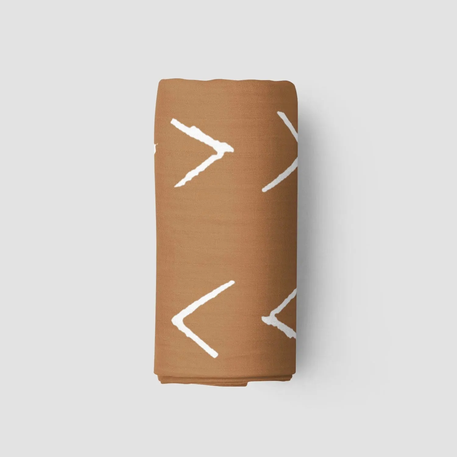 Bronze Mudcloth Muslin Blanket
