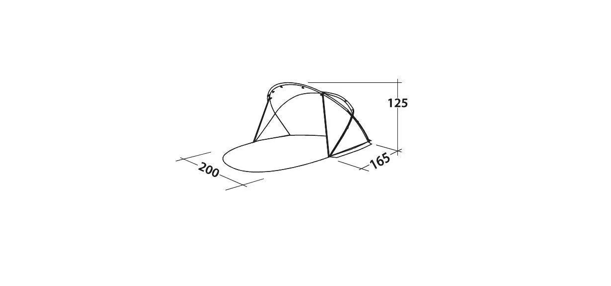 Easy Camp Beach Shelter Shell