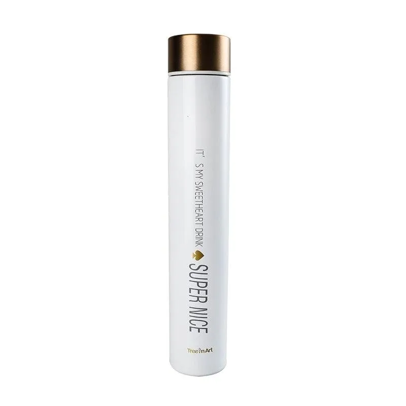 Elegant Slim Design Straight Cup Women's Travel Thermos