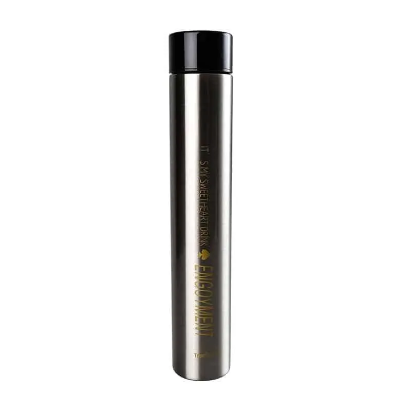Elegant Slim Design Straight Cup Women's Travel Thermos