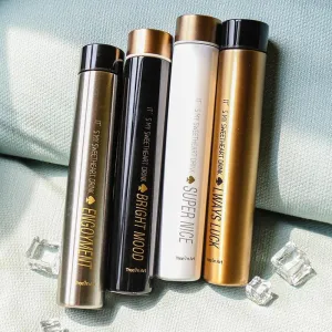 Elegant Slim Design Straight Cup Women's Travel Thermos