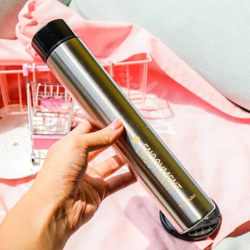 Elegant Slim Design Straight Cup Women's Travel Thermos