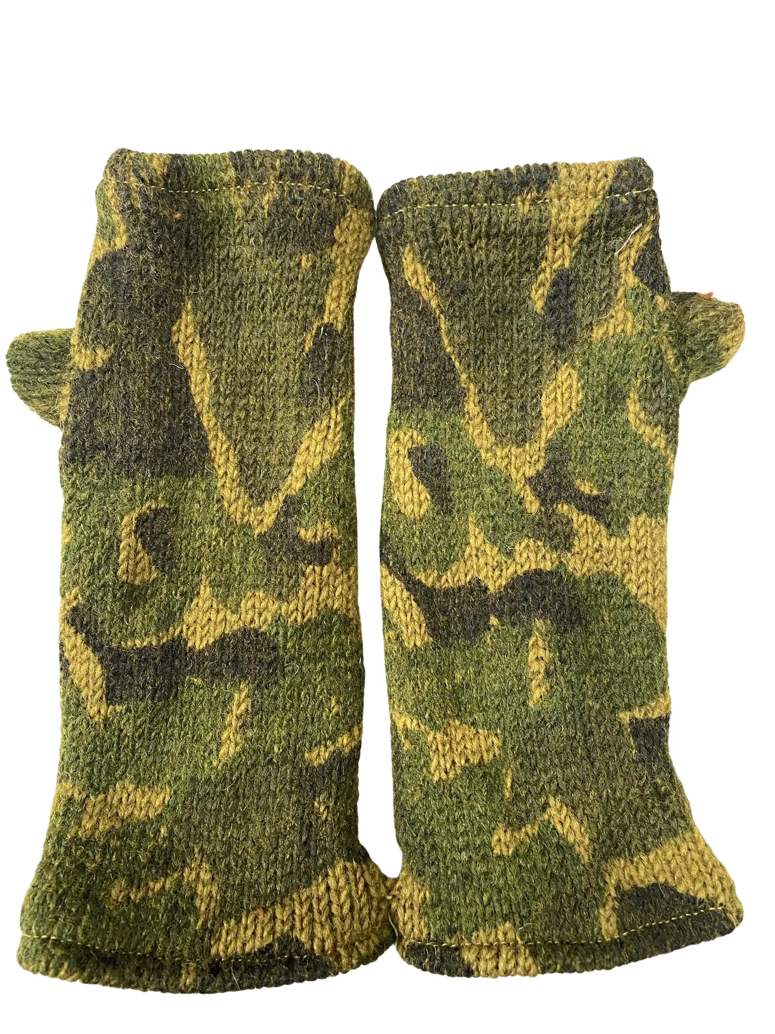 Hand warmers wool camouflage 4 colour ways