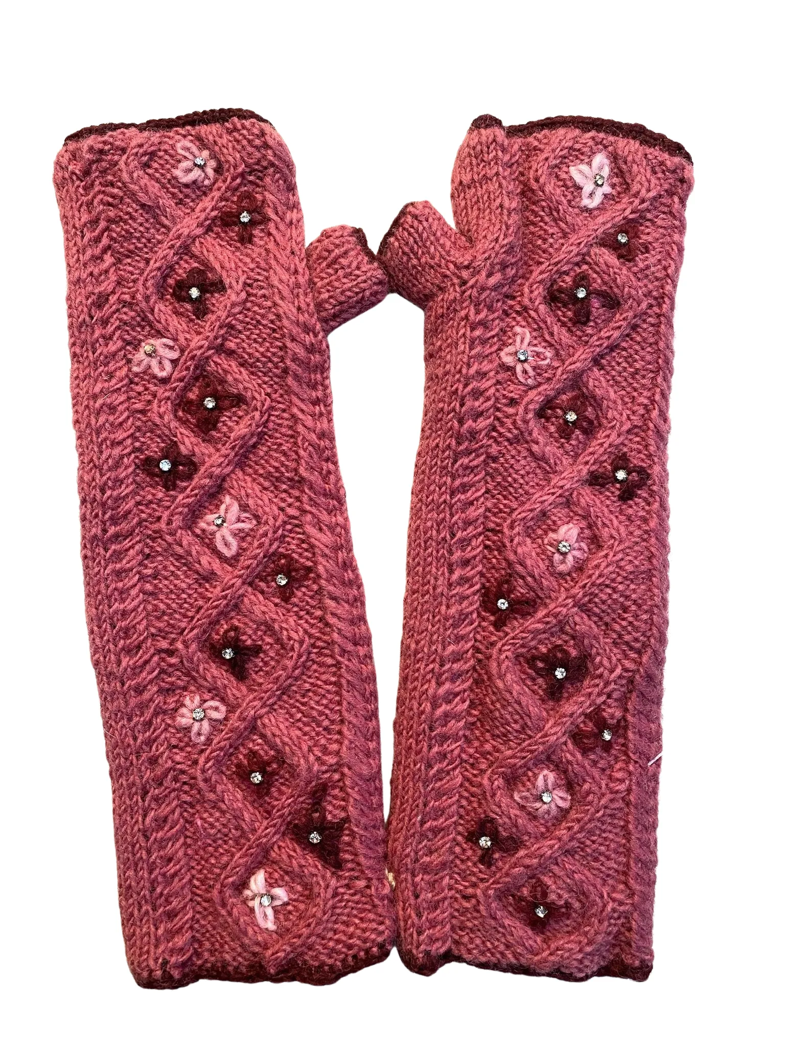 Hand warmers wool crystals 7 colour ways
