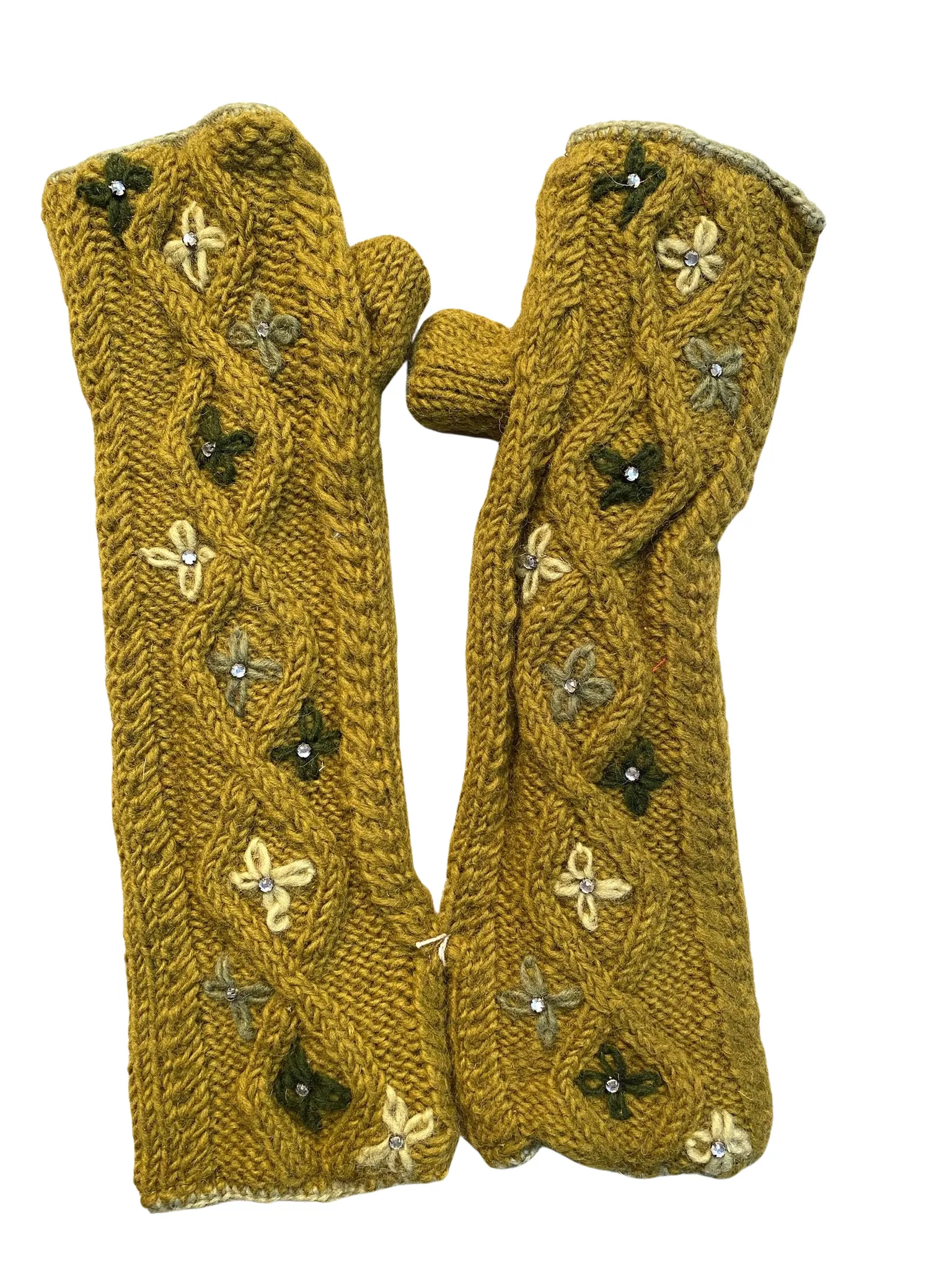 Hand warmers wool crystals 7 colour ways