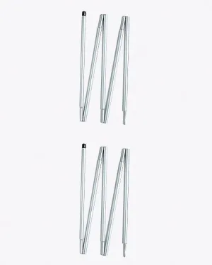 Light Tarp Pole 125cm 2pcs