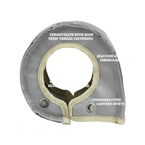 PTP Silver T3 Turbo Blanket / Heat Wrap Cover - FPRO35-008-01