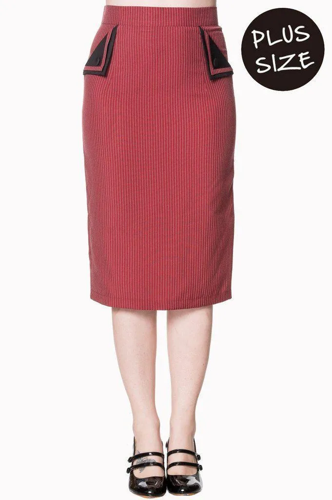 Purple Haze Plus Size Skirt