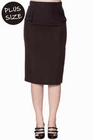 Purple Haze Plus Size Skirt
