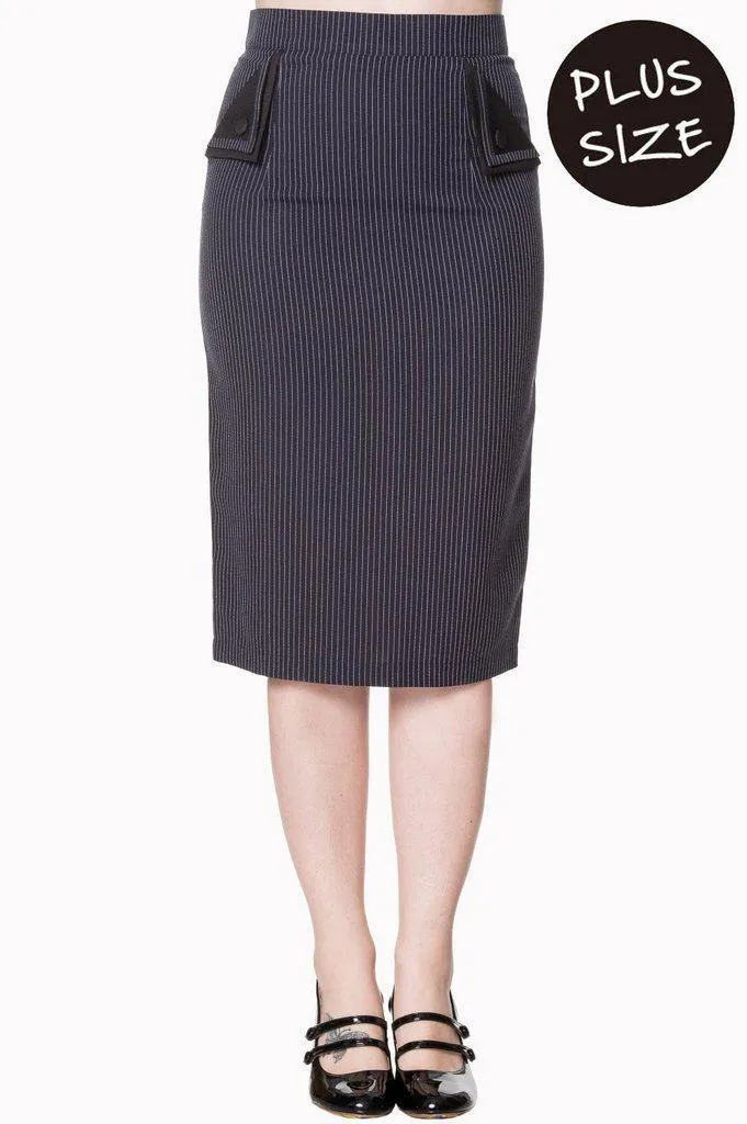 Purple Haze Plus Size Skirt