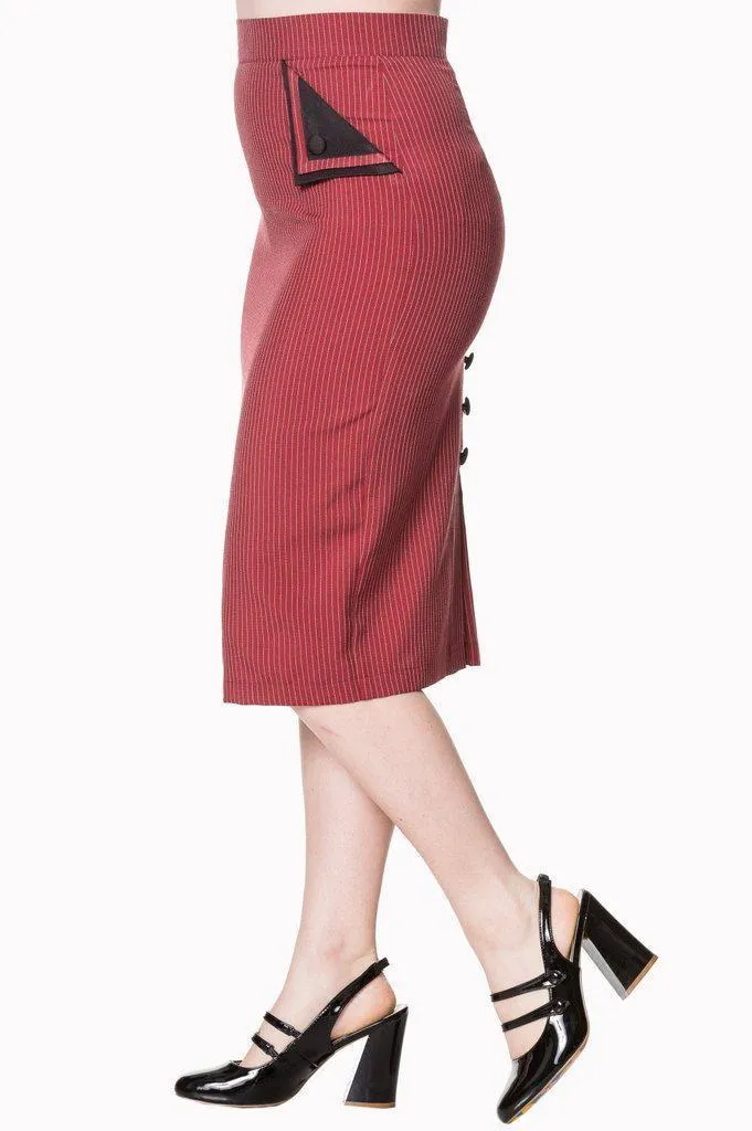Purple Haze Plus Size Skirt
