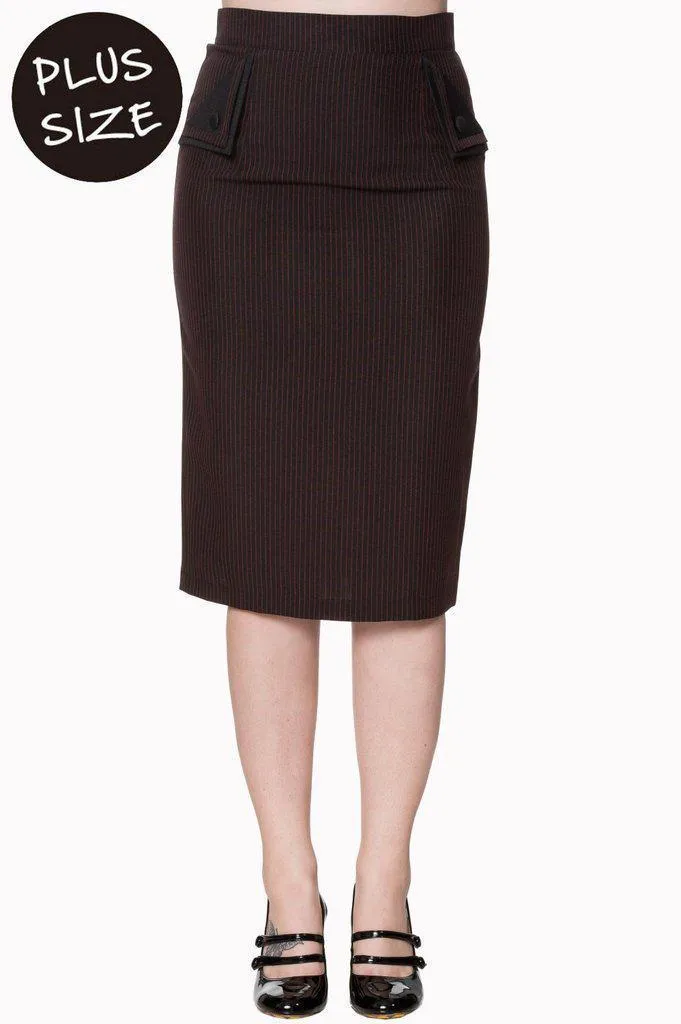 Purple Haze Plus Size Skirt