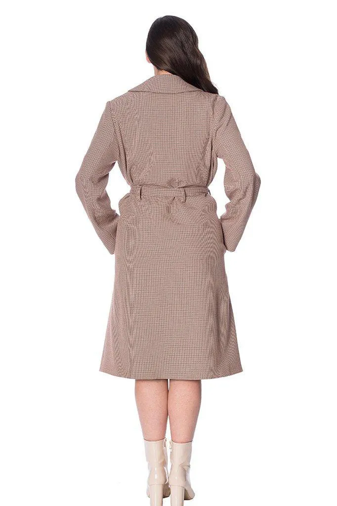Queen Betty Check Parka