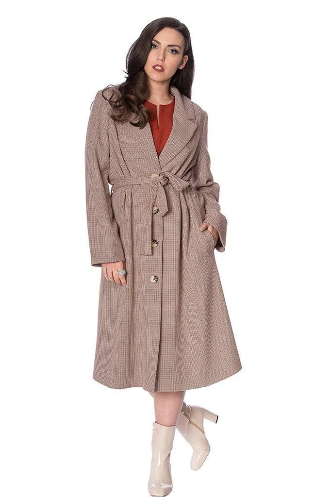 Queen Betty Check Parka