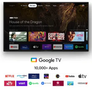 Sony Bravia 108 cm (43 inches) 4K Ultra HD Smart LED Google TV KD-43X75L (Black)