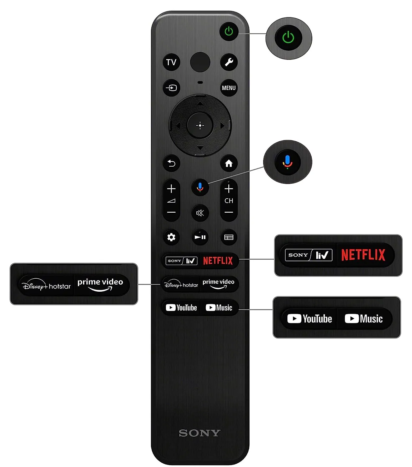Sony Bravia 108 cm (43 inches) 4K Ultra HD Smart LED Google TV KD-43X75L (Black)